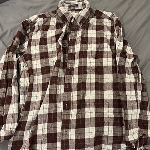 Saint johns bay, long sleeve button down T-shirt